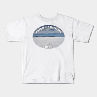 Bonneville Salt Flats, Utah Kids T-Shirt